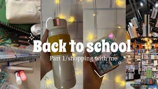 ولاگ بازگشت به مدرسه پارت ۱خرید مدرسهback to school shopping vlog