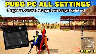 PUBG Graphics Settings Game Settings & PUBG Sensitivity Guide  PUBG Settings Guide