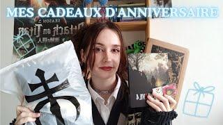 ASMR DÉCOUVERTE DE MES CADEAUX DANNIVERSAIRE 