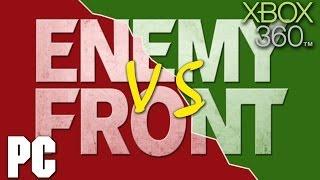 Enemy Front PC vs XBOX 360 Comparison HD