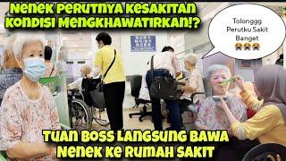 PERUT NENEK KESAKITAN LANGSUNG DIBAWA KE RUMAH SAKIT SAMA PAK BONTOT‼️CEPET SEMBUH NEK