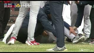 Brawl breaks out at Portland Sea Dogs baseball game