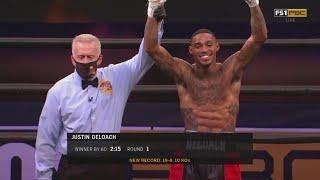 Justin DeLoach on pace with bout with Eimantas Stanonis