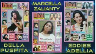 Majalah Film jadul tahun 2002 cover & Artikel Della PuspitaMarcella ZaliantyEddies Adellia