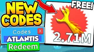 SECRET FREE MYTHICAL ATLANTIS WEAPON Codes In Weapon Fighting Simulator Roblox