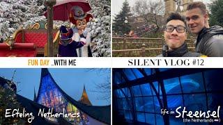 Efteling Netherlands a magical theme park  RELAXING SILENT TRAVEL VLOG #12