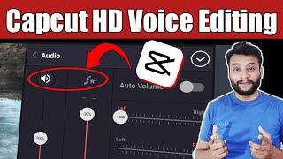 capcut voice editing tutorial  capcut HD voice editing tutorial  capcut voice editing