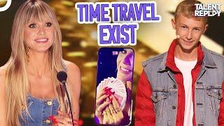 Jasper Cherry Convinced People That Time Travel Is Possible  Americas Got Talent