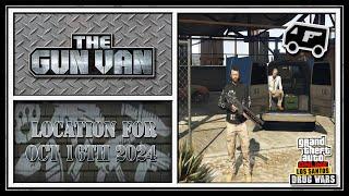 GTA Gun Van Location For Oct 16th 2024  GTA 5 Online  Drug Wars DLC