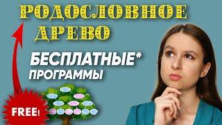 Бесплатные программы для родословного древа  Генеалогия и поиск предков для начинающих