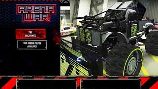 GTA Online Arena War DLC - FUTURE SHOCK RAT-TRUCK Full Upgrade