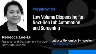 Low Volume Dispensing Technology for Next-Gen Lab Automation and Screening