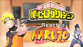  ⁉️ MHA Reacts to Naruto ⁉️🫣  MHABNHA + Naruto  No Ships  GCRV 