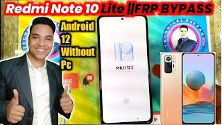 Redmi 10s frp Redmi Note 10 Lite FRP BYPASS