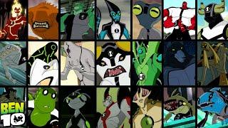 EVERY ALIEN TRANSFORMATIONS IN ORIGINAL SERIES  BEN 10