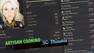 BDO Cooking in 2020 Part 1 - From Beginner 0 To Guru Hero Mastery mass cooking b0 to a2 guide