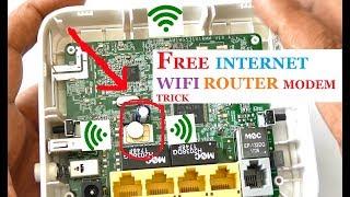 FREE INTERNET FREE WIFI FREE DATA ROUTER MODEM Watch Completely