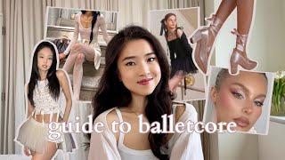Your Guide to Balletcore 🩰  ballet aesthetic fashion trends for spring 2024
