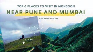 Top 6 Monsoon Places to Visit in Maharashtra  Places Near Pune and Mumbai  Including Treks