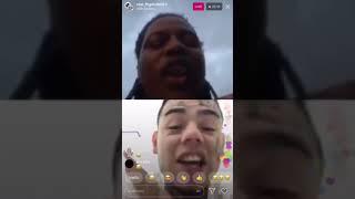 FBG Duck vs 6ix9ine Live On Instagram FULL VIDEO