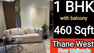 1 BHK Flat  460 Sqft Carpet  Near Majiwada Thane west