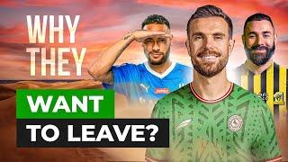 Why Football Stars Already Want to Leave Saudi Arabia - Henderson Benzema Neymar look for a way out