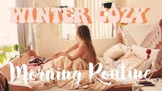 COZY WINTER MORNING ROUTINE  FREYAHALEY