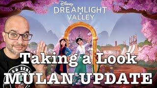 Taking a First Look  Mulan Update  Disney Dreamlight Valley