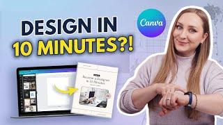 Master Canva in 10 Minutes ⏰  Canva for Beginners