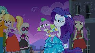 Rarity Thinks Spike Is Adorable - My Little Pony Equestria Girls 2013