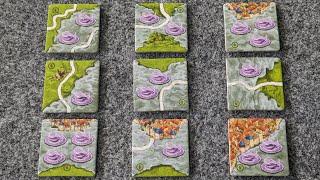 WHATS NEW Carcassonne The Spell Circles Mini-Expansion plus PLAYTHROUGH and THOUGHTS