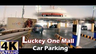 #Karachi  Lucky One Mall Underground Parking Drive #4K Ultra HD