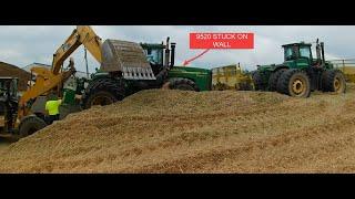 JOHN DEERE 9520 Rescue mission Bit of A Pickle 3.0 #silage2023 #tractor #johndeere #tractorfails