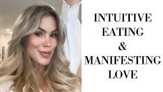 Intuitive Eating Manifesting Love & FULL WEEK Grocery Haul  DailyPolina