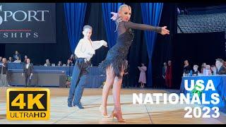 Kirill Zakirzyanov & Valerie Snitko  Cha Cha  Junior 2 Latin USA NATIONALS 2023