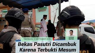 Mantan Pasangan Suami Istri Dicambuk Karena Terbukti Berbuat Mesum