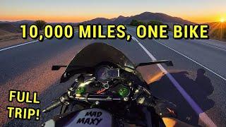 Across the USA on a Ninja H2 The Complete Road Trip