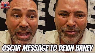 SORRY DEVIN Oscar De La Hoya TELLS Devin Haney fight DIDNT SELL #ryangarcia  #oscardelahoya