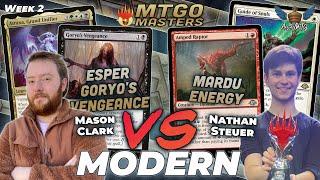 Goryos Vengeance vs Mardu Energy  MTG Modern  MTGO Masters Modern Horizons  Week 2  Match 3