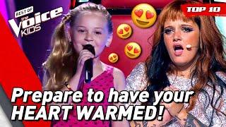 HEARTWARMING Blinds from The Voice Kids ️   Top 10