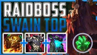 Become a true RAIDBOSS with full tank Swain top lane - Beefy Swain Top  Season 14 LoL