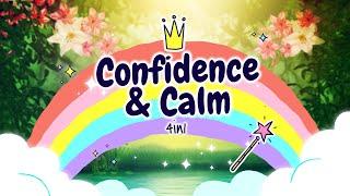 Sleep Meditation for Kids  CONFIDENCE & CALM 4in1  Anxiety Aid for Children
