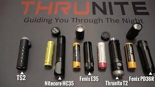 Which one is the best 21700 Battery for you? Comparing ThruNite with Nitecore and Fenix.