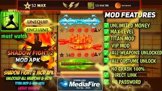 SHADOW FIGHT 2 VIP GOD OF MAGICAL COMPOSITE SWORDS APKMAX LEVELUNLOCKED EVERYTHINGMEDIAFIRE LINK