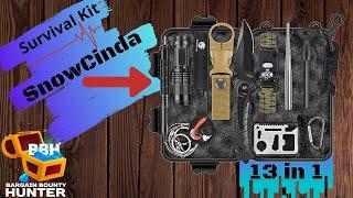 SnowCinda 13 in 1 Survival Kit  Unboxing & Review