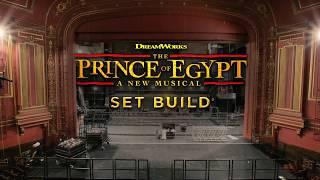 The Prince of Egypt Musical  Set Build Time Lapse