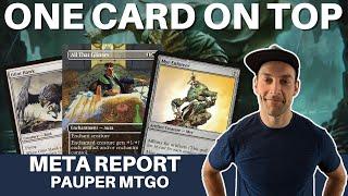 ONE CARD META SHAPER - In Pauper on MTGO we are seeing a format built around All That Glitters