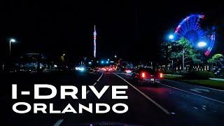 4K Night Drive down International Drive   Orlando FL