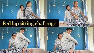 Mom Vs Son Bed Lap Sitting Challenge Part 2  Funny Challenge Video With  Mom Vs son