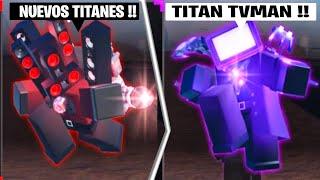 Nuevos TITANES y MENUS EPICOS del MEJOR JUEGO  LEAKS  Roblox Skibidi Toilet Takeover Residence